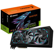 GIGABYTE AORUS GeForce RTX 5090 MASTER 32G Tarjeta Gr&aacute;fica - 32GB GDDR7, 512 bits, PCI-E 5.0, 2655MHz Frecuencia Base, 3 x DP 2.1a, 1 x HDMI 2.1b, GV-N5090AORUS M-32GD (Espera 4 dias)